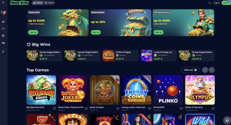Experience the Ultimate in Entertainment at NineWin Casino in the UK